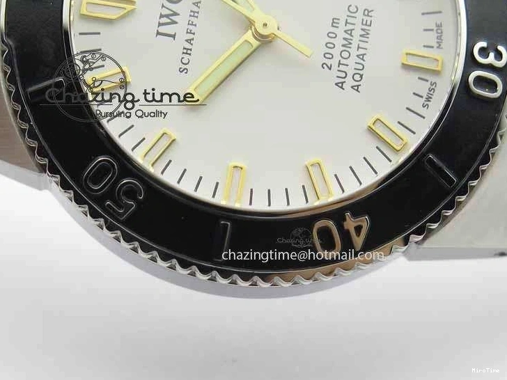 MIROTIME 0401 Aquatimer Automatic SS Noob Best Edition White Dial On SS Bracelet A Lightweight 7251